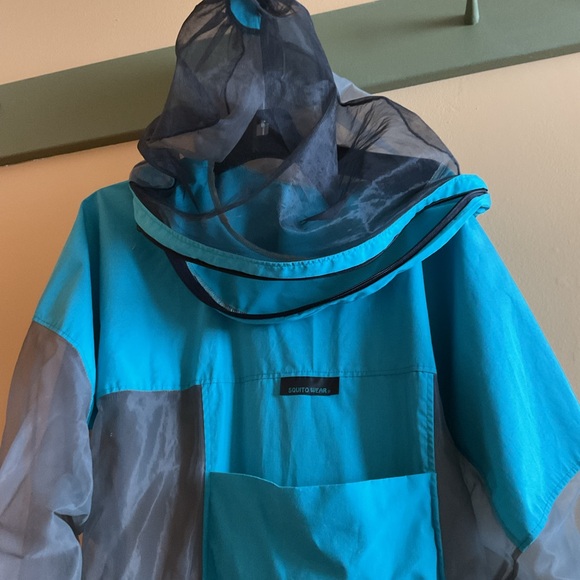 SQUITO WEAR Unisex Mosquito Mesh Jacket with Hood L - Picture 7 of 14